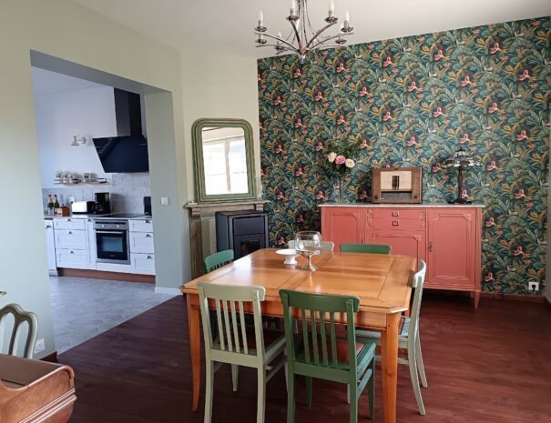 Salle à manger - Gîte La Sablonnière