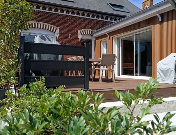 1ère terrasse et début de la seconde